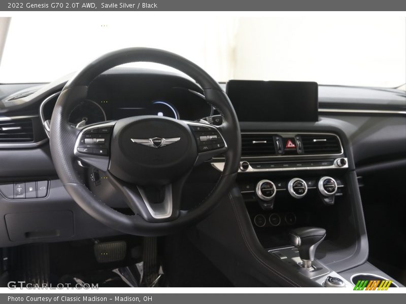 Dashboard of 2022 G70 2.0T AWD
