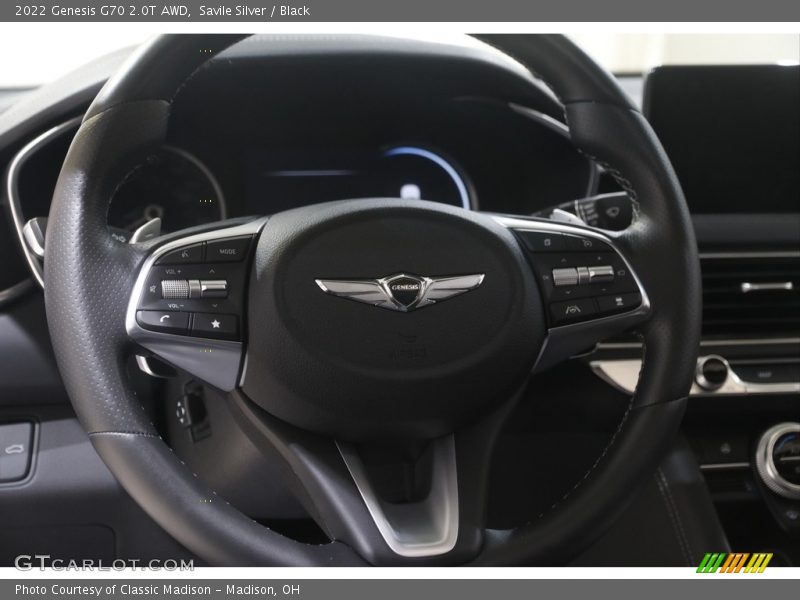  2022 G70 2.0T AWD Steering Wheel