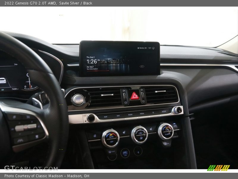 Savile Silver / Black 2022 Genesis G70 2.0T AWD