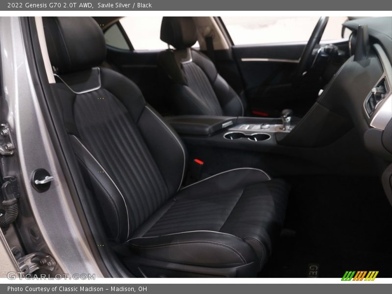 Front Seat of 2022 G70 2.0T AWD