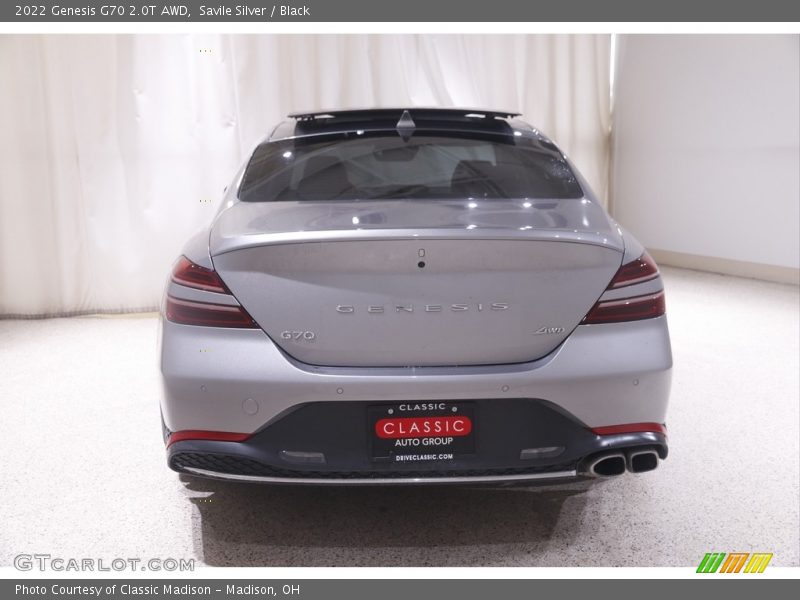 Savile Silver / Black 2022 Genesis G70 2.0T AWD