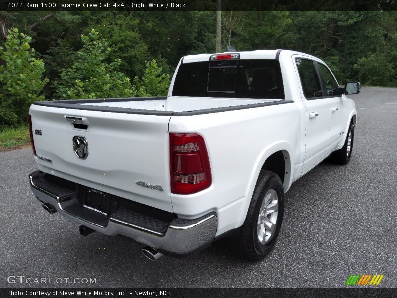 Bright White / Black 2022 Ram 1500 Laramie Crew Cab 4x4