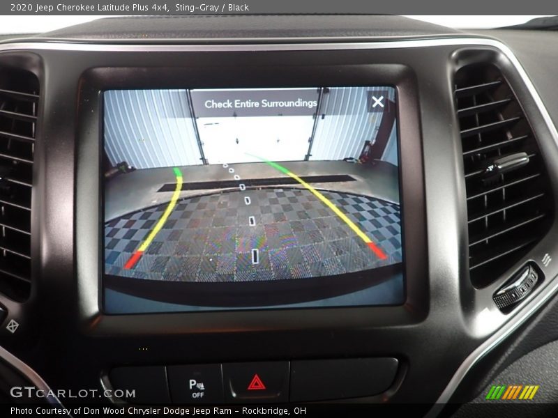 Sting-Gray / Black 2020 Jeep Cherokee Latitude Plus 4x4