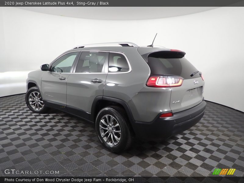 Sting-Gray / Black 2020 Jeep Cherokee Latitude Plus 4x4