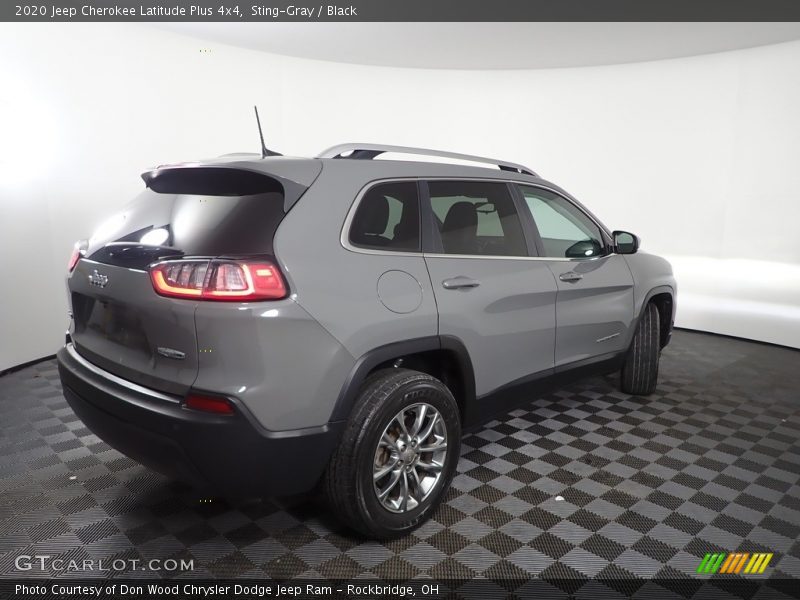 Sting-Gray / Black 2020 Jeep Cherokee Latitude Plus 4x4