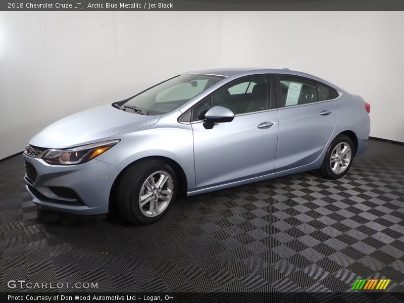Arctic Blue Metallic / Jet Black 2018 Chevrolet Cruze LT