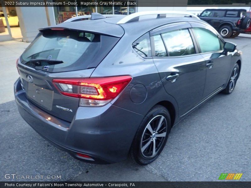 Magnetite Gray Metallic / Black 2022 Subaru Impreza Premium 5-Door