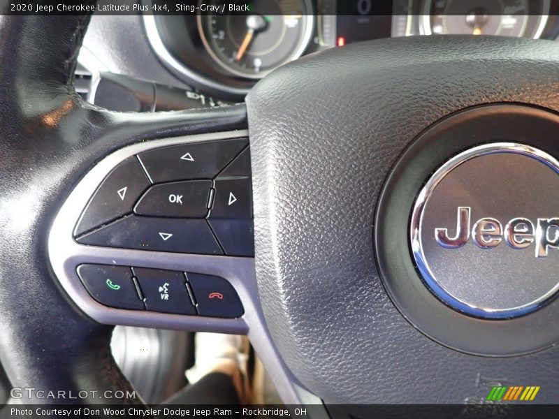 Sting-Gray / Black 2020 Jeep Cherokee Latitude Plus 4x4