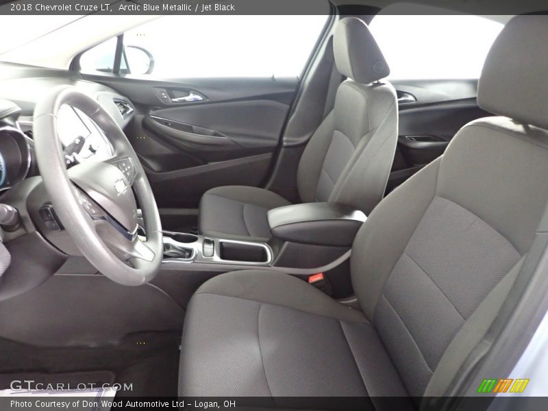Arctic Blue Metallic / Jet Black 2018 Chevrolet Cruze LT