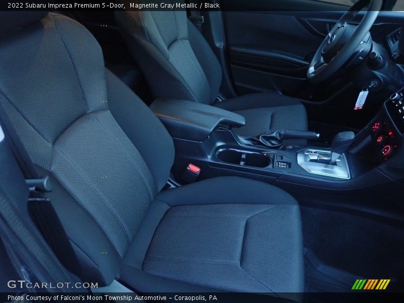Magnetite Gray Metallic / Black 2022 Subaru Impreza Premium 5-Door