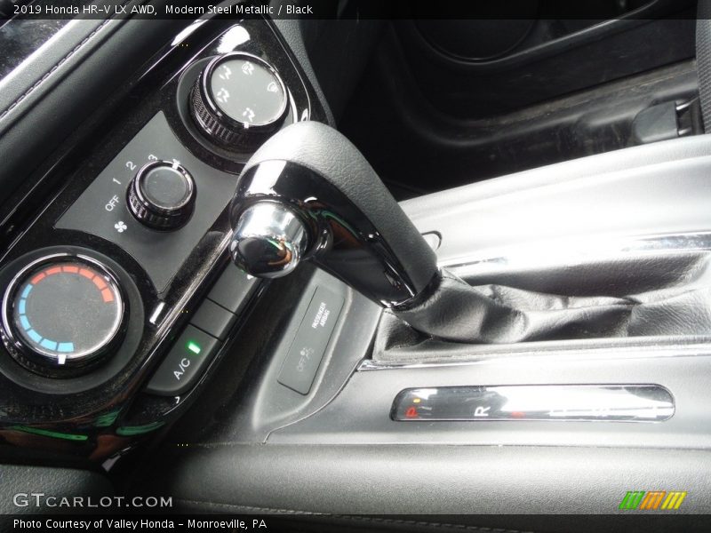 Modern Steel Metallic / Black 2019 Honda HR-V LX AWD