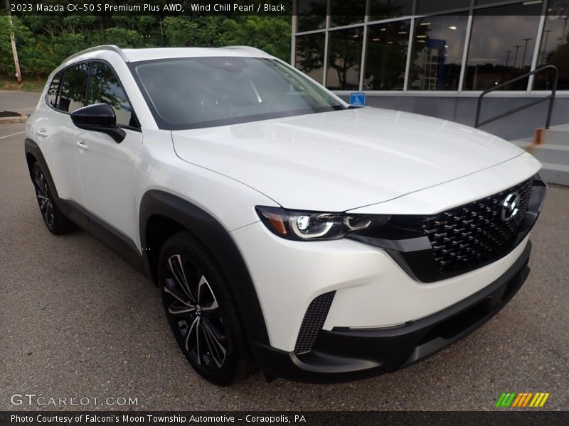 Wind Chill Pearl / Black 2023 Mazda CX-50 S Premium Plus AWD