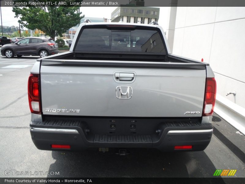 Lunar Silver Metallic / Black 2017 Honda Ridgeline RTL-E AWD