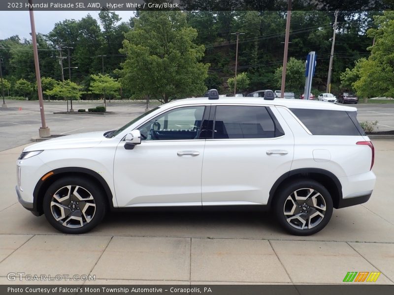  2023 Palisade SEL AWD Hyper White