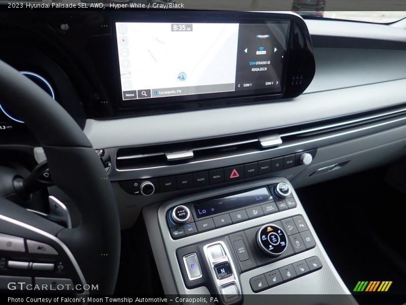 Hyper White / Gray/Black 2023 Hyundai Palisade SEL AWD