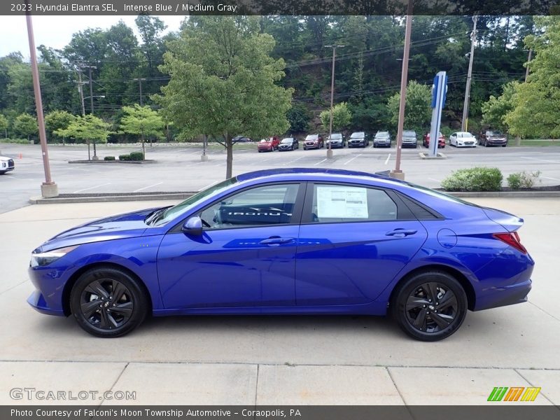  2023 Elantra SEL Intense Blue