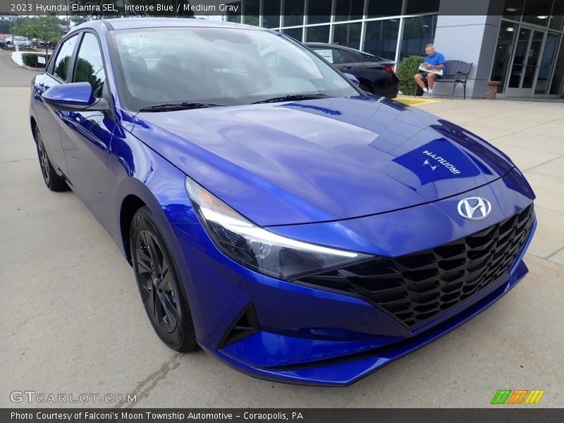 2023 Elantra SEL Intense Blue