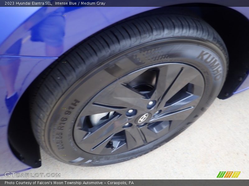 Intense Blue / Medium Gray 2023 Hyundai Elantra SEL