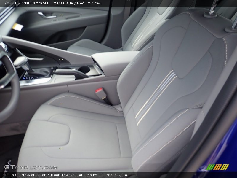 Front Seat of 2023 Elantra SEL