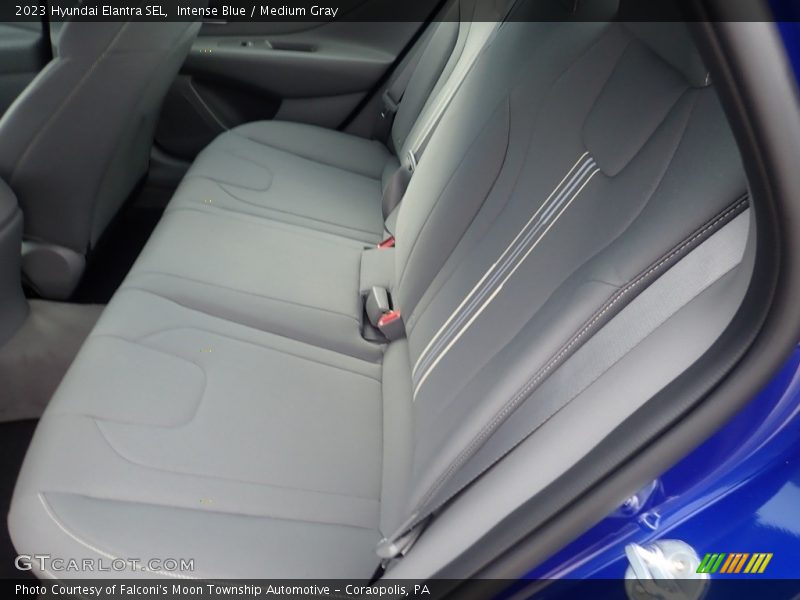 Rear Seat of 2023 Elantra SEL