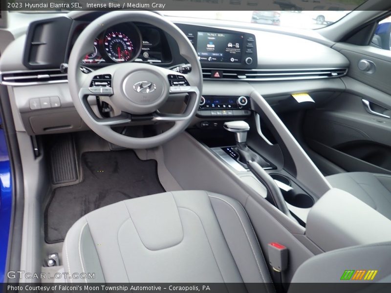  2023 Elantra SEL Medium Gray Interior