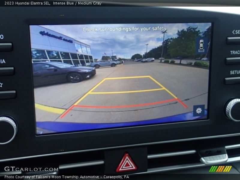 Intense Blue / Medium Gray 2023 Hyundai Elantra SEL
