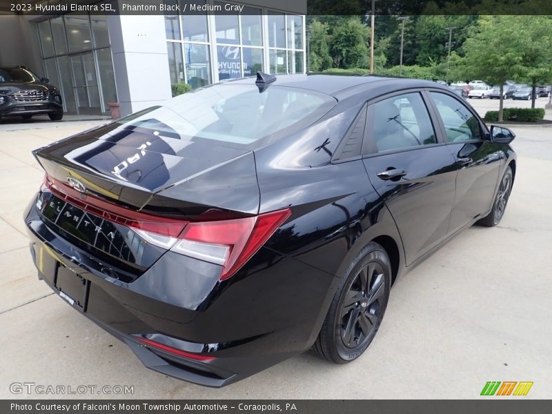 Phantom Black / Medium Gray 2023 Hyundai Elantra SEL