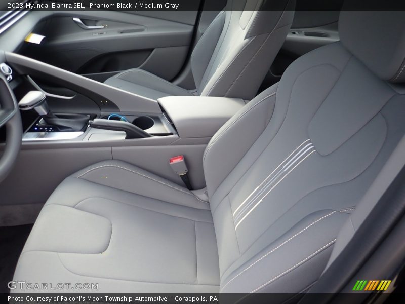 Phantom Black / Medium Gray 2023 Hyundai Elantra SEL