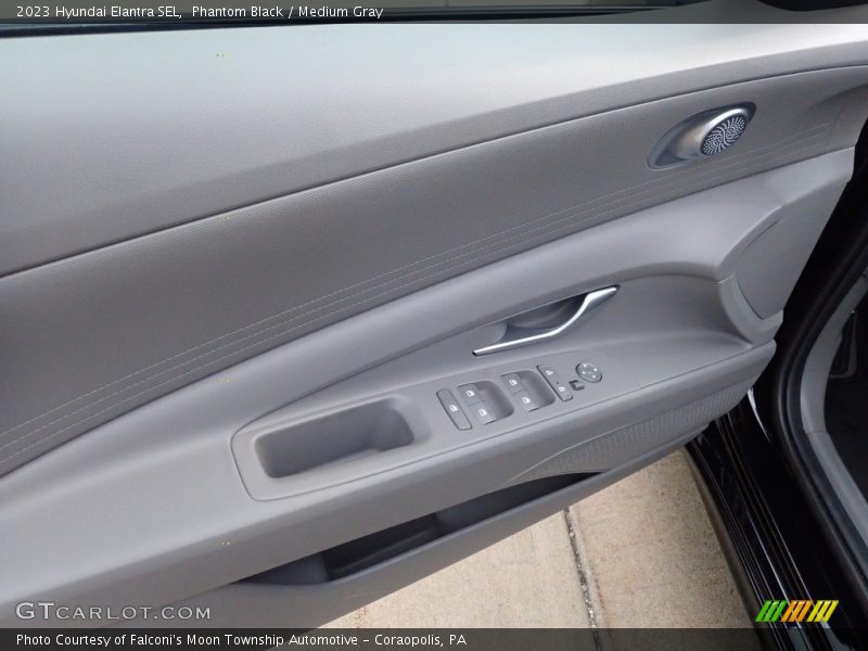 Phantom Black / Medium Gray 2023 Hyundai Elantra SEL