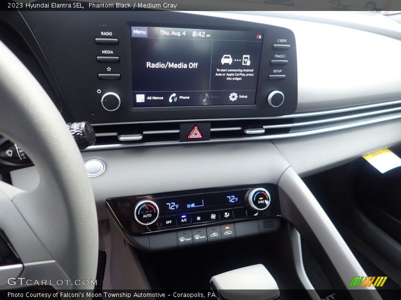 Phantom Black / Medium Gray 2023 Hyundai Elantra SEL
