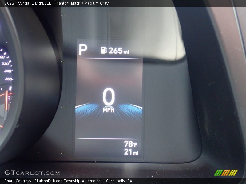 Phantom Black / Medium Gray 2023 Hyundai Elantra SEL
