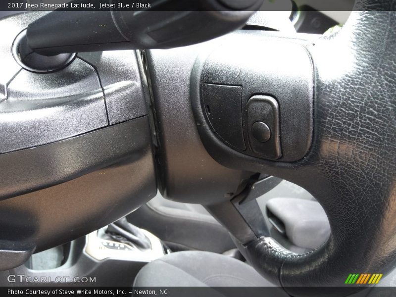 Jetset Blue / Black 2017 Jeep Renegade Latitude