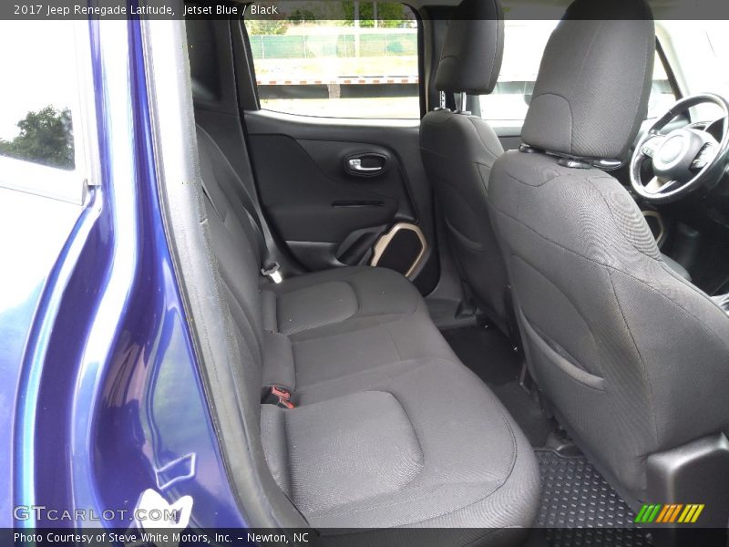 Jetset Blue / Black 2017 Jeep Renegade Latitude