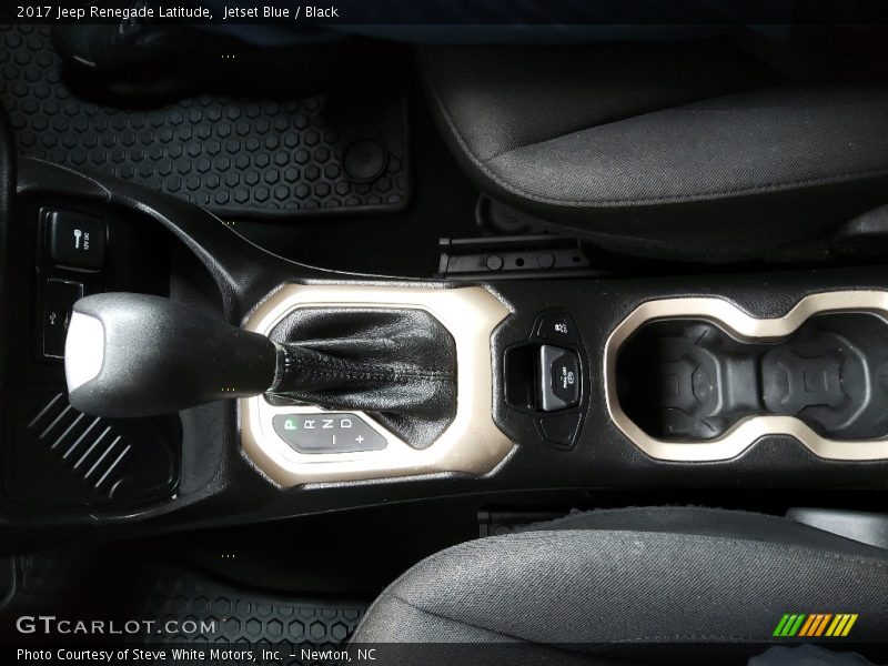 Jetset Blue / Black 2017 Jeep Renegade Latitude