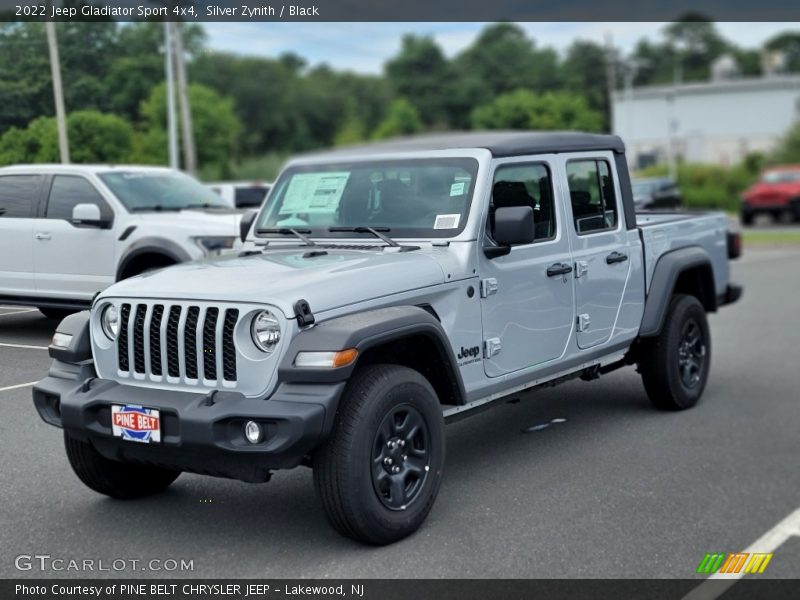 Silver Zynith / Black 2022 Jeep Gladiator Sport 4x4