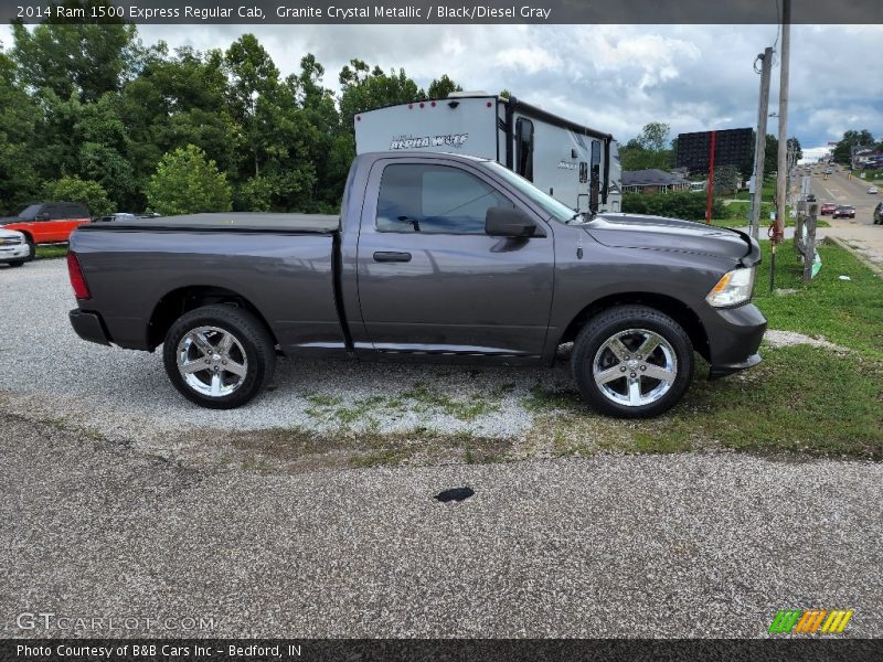 Granite Crystal Metallic / Black/Diesel Gray 2014 Ram 1500 Express Regular Cab