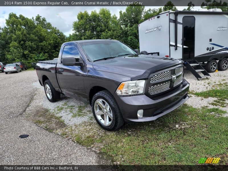 Granite Crystal Metallic / Black/Diesel Gray 2014 Ram 1500 Express Regular Cab