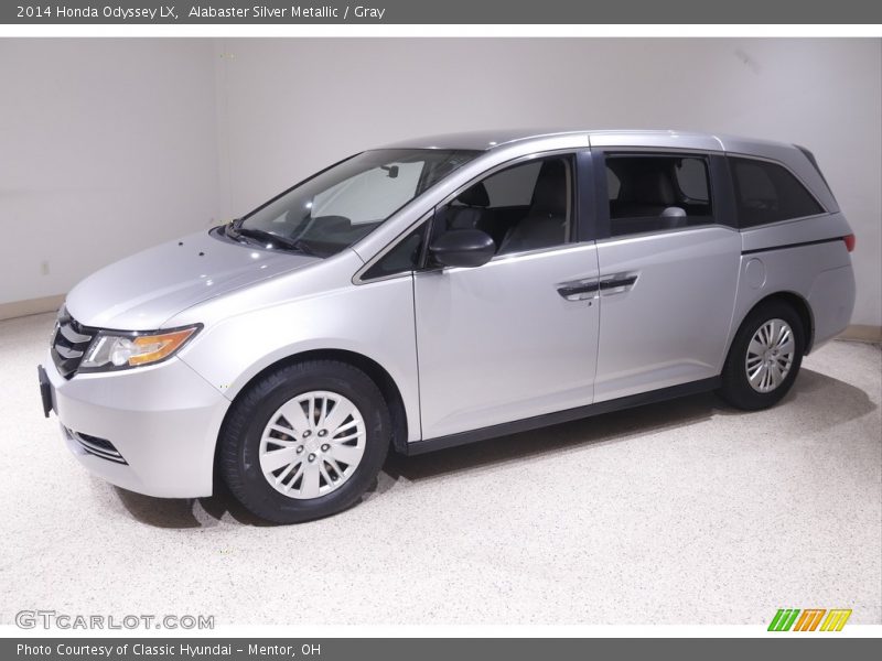 Alabaster Silver Metallic / Gray 2014 Honda Odyssey LX