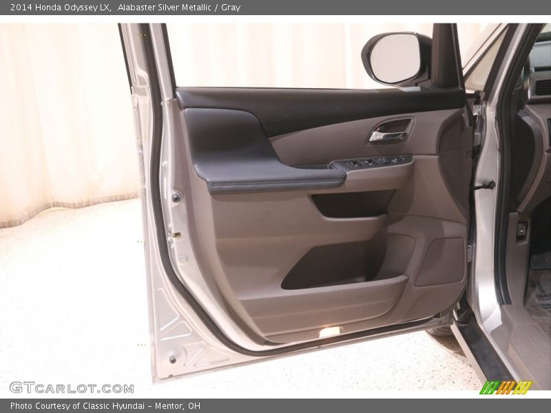 Alabaster Silver Metallic / Gray 2014 Honda Odyssey LX