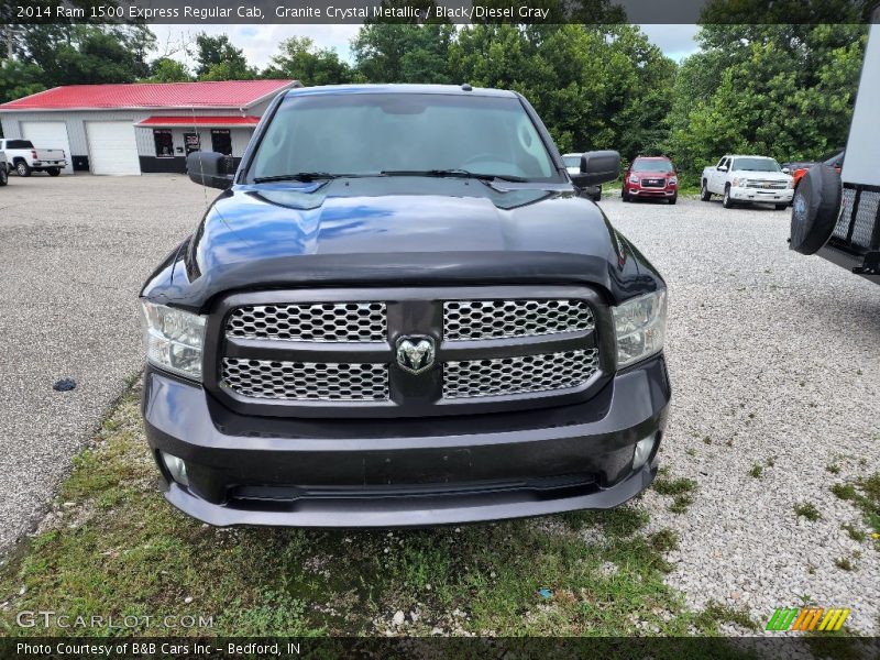 Granite Crystal Metallic / Black/Diesel Gray 2014 Ram 1500 Express Regular Cab