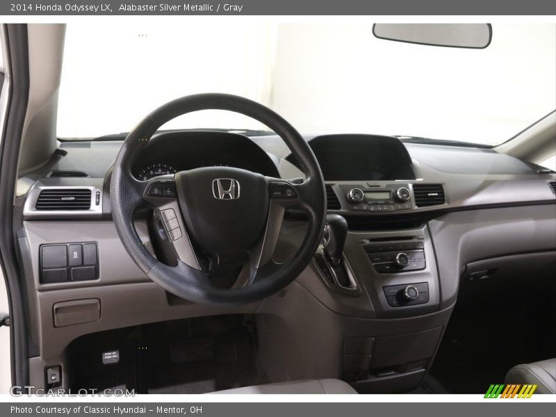 Alabaster Silver Metallic / Gray 2014 Honda Odyssey LX
