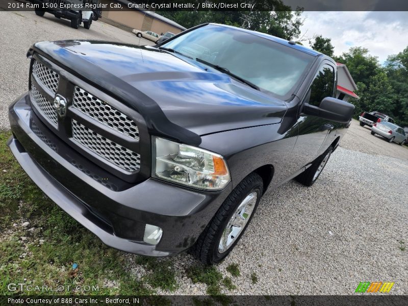 Granite Crystal Metallic / Black/Diesel Gray 2014 Ram 1500 Express Regular Cab
