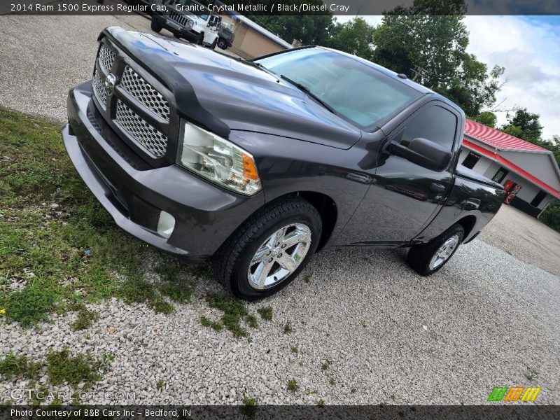 Granite Crystal Metallic / Black/Diesel Gray 2014 Ram 1500 Express Regular Cab
