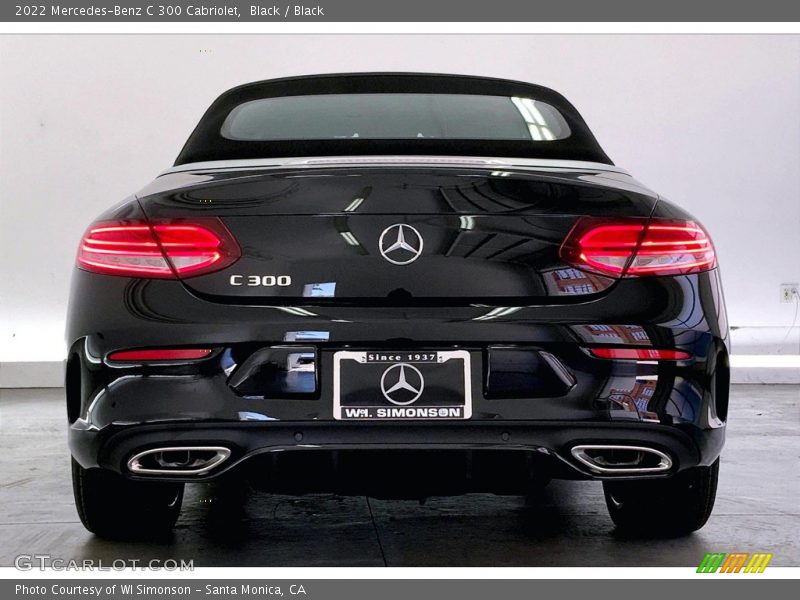Black / Black 2022 Mercedes-Benz C 300 Cabriolet