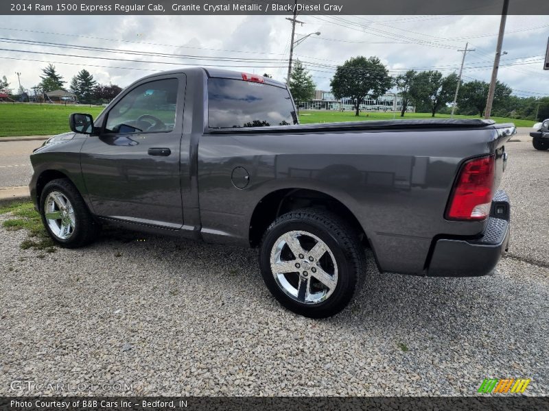 Granite Crystal Metallic / Black/Diesel Gray 2014 Ram 1500 Express Regular Cab