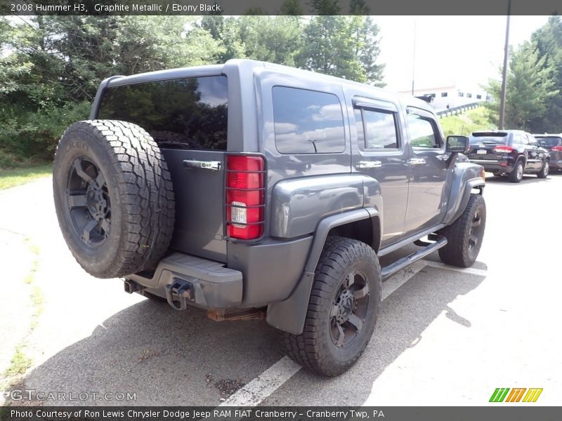 Graphite Metallic / Ebony Black 2008 Hummer H3