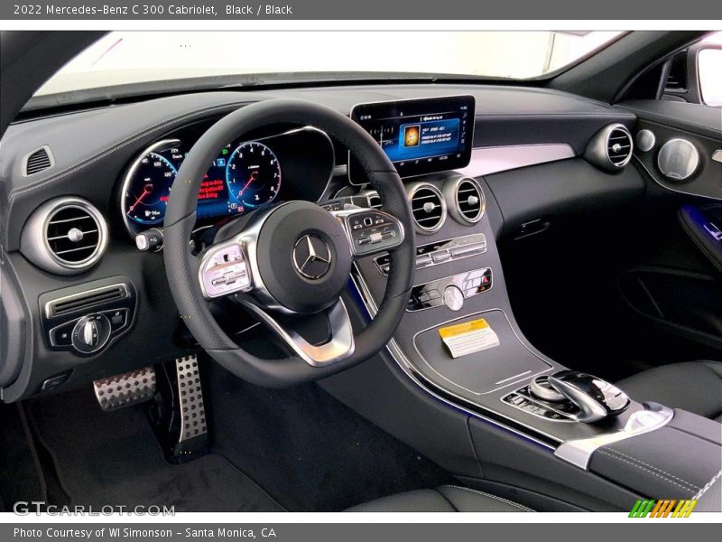 Dashboard of 2022 C 300 Cabriolet