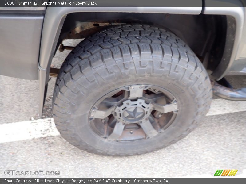 Graphite Metallic / Ebony Black 2008 Hummer H3