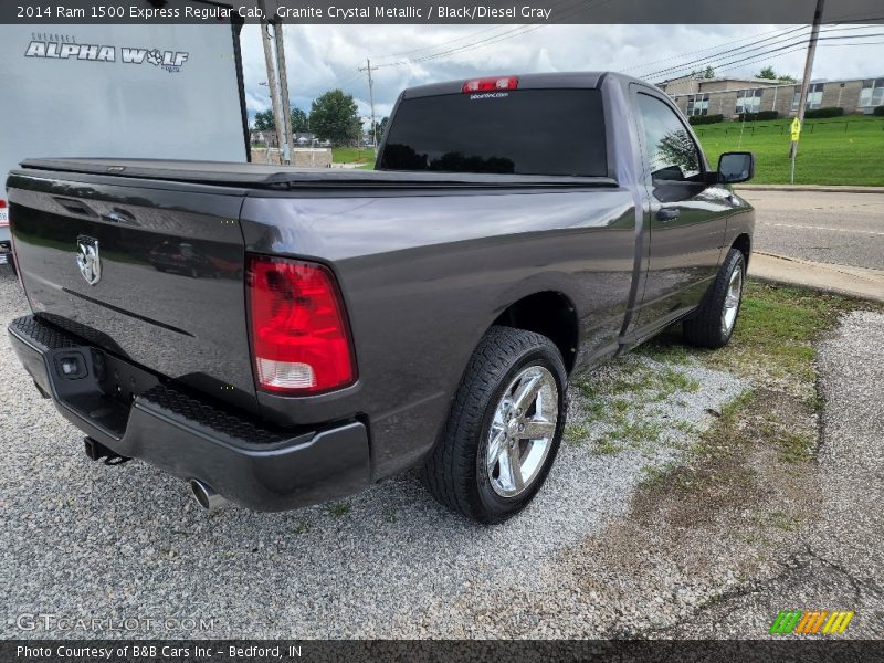 Granite Crystal Metallic / Black/Diesel Gray 2014 Ram 1500 Express Regular Cab