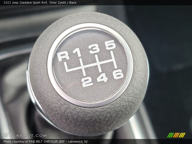  2022 Gladiator Sport 4x4 6 Speed Manual Shifter